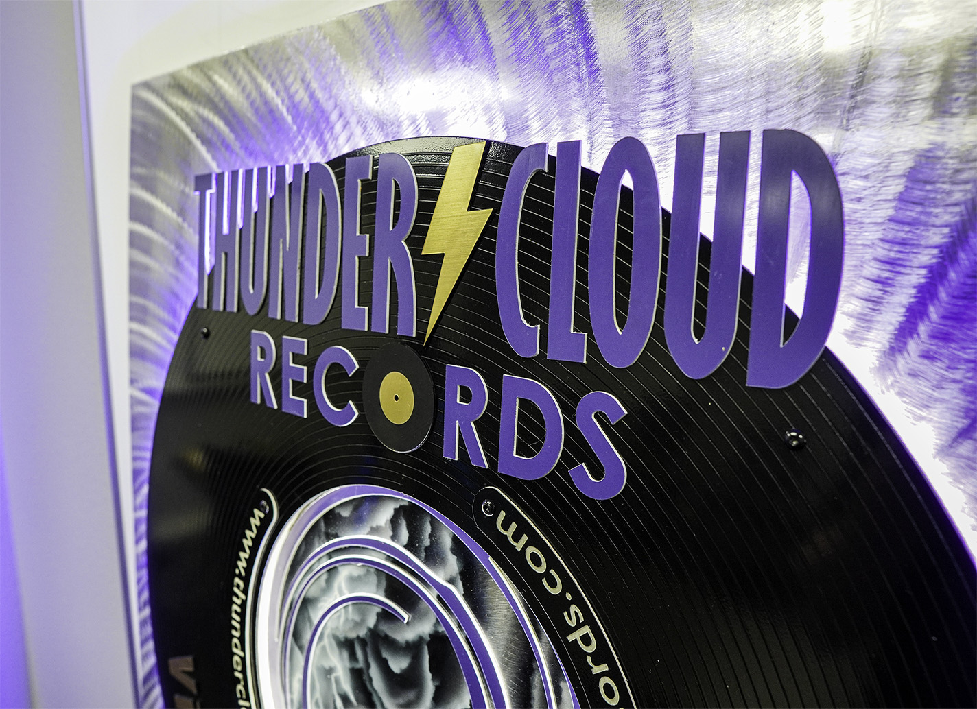 Thundercloud Records Sign